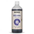 Fles BioBizz Bio pH+ – biologische pH-verhoger op basis van huminezuren voor een stabiel teeltmilieu