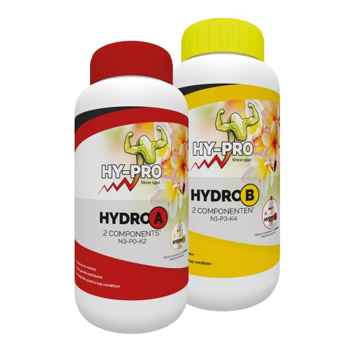 Hy-Pro Hydro A&B – Professionele basisvoeding voor hydrocultuur