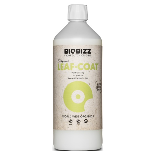 Fles BioBizz Leafcoat – natuurlijke bladbeschermer tegen stress, insecten en schimmels