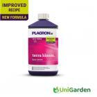Fles Plagron Terra Bloom – minerale bloeivoeding voor krachtige en uitbundige bloei op aarde.