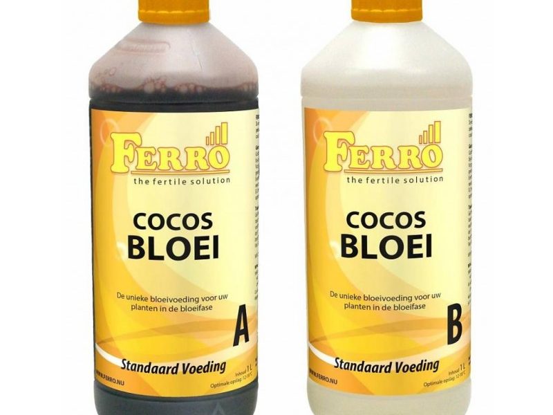 Ferro Standaard Cocos Bloei A&B – Complete bloeivoeding voor kokosvezelsubstraat