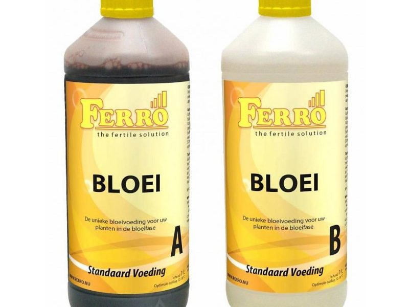 Ferro Standaard Bloei A&B – Complete bloeivoeding voor hydrocultuur en substraatteelt
