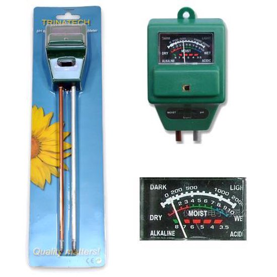 Trinatech pH vocht/bodem tester