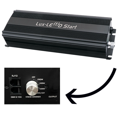 Luxumol Ballast Dim The Lux 660W + rj poort excl IEC kabel