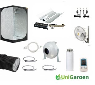 Complete Kweektent Mammoth Lite 80x80x160cm HPS 250W