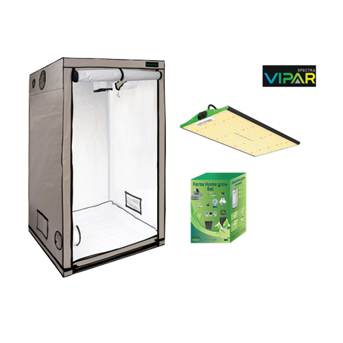 Grow Set Compleet 80x80cm Vipar Spectra P2000 200W