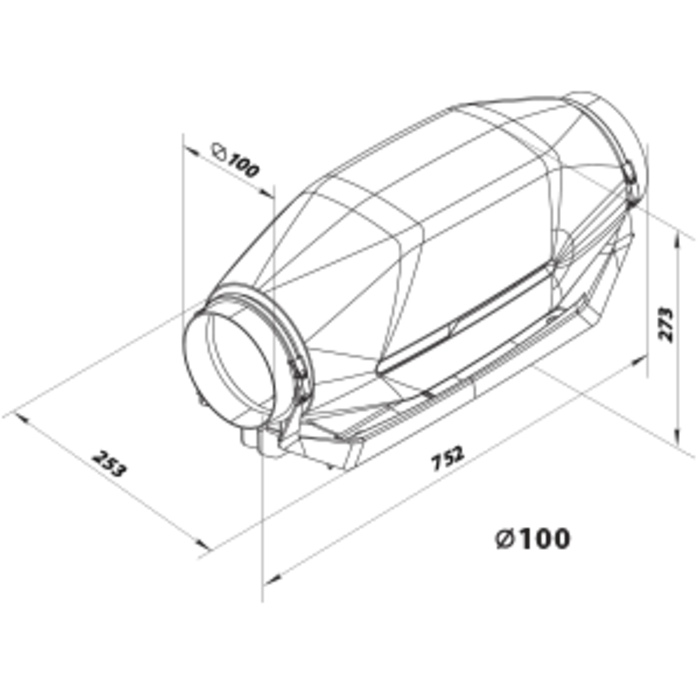 Vents EC Silencer Stream - Afbeelding 4