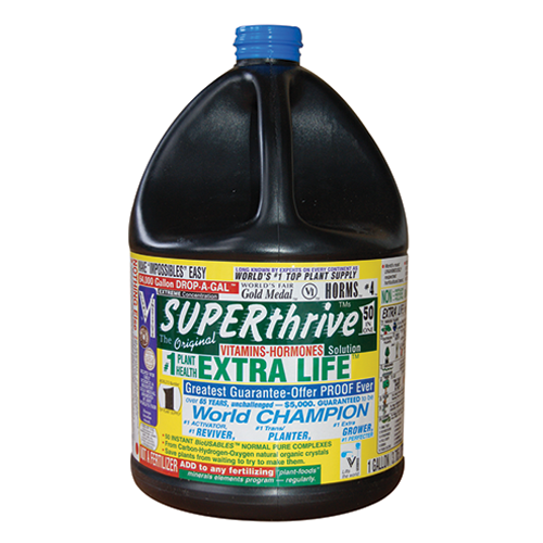 Superthrive plantenvoeding en vitamineoplossing voor sterke wortelgroei
