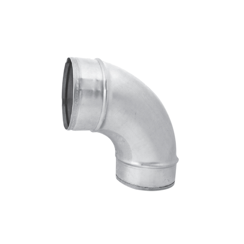 90 graden bocht metaal