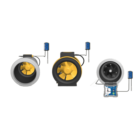 Can fan EC speed temperature controller