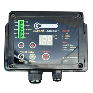 Airfan Hybride 3-speed controller digital
