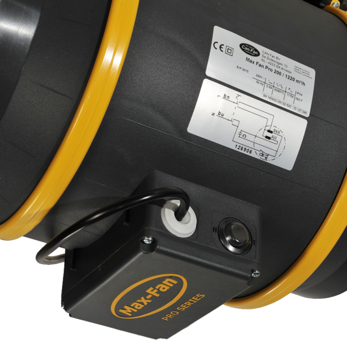 Can Max Fan Pro 2 Speed