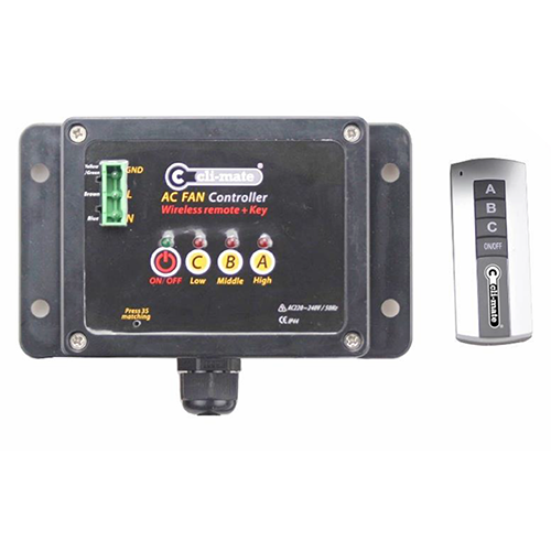 Airfan Hybride controller met afstand bediening